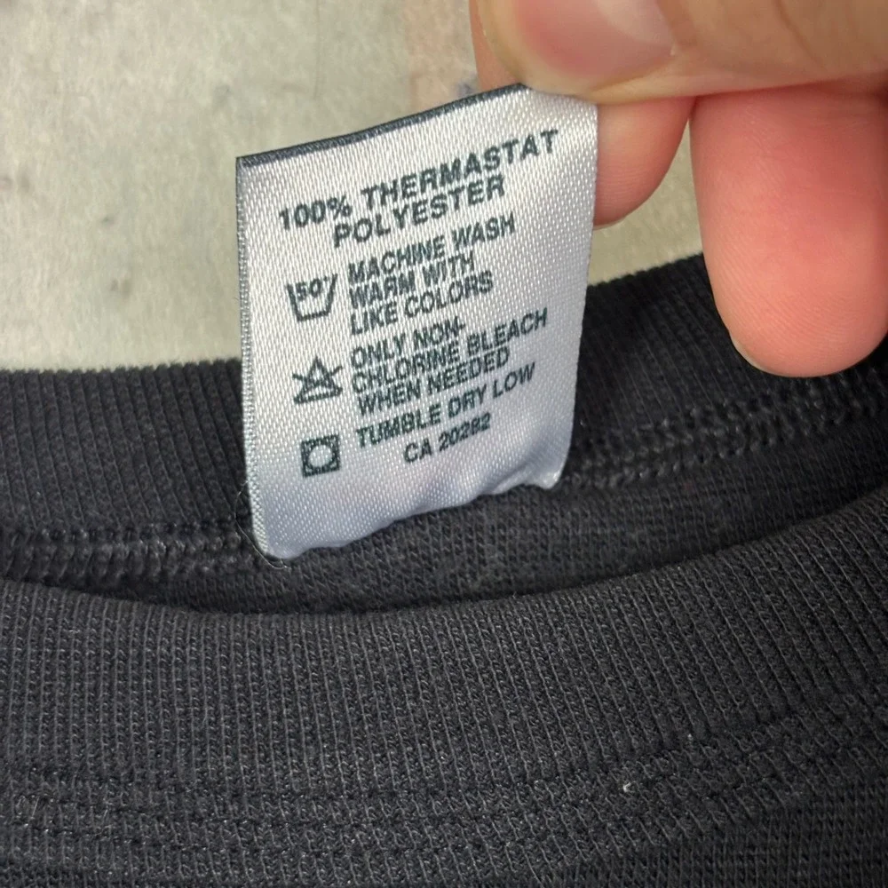 VTG Duofold Ventalayer Base Layer Top Mens XL Black‎ Mesh Vent Thermal USA